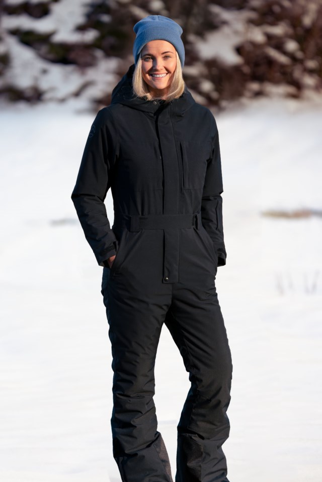 Hafjell vinterdress Jet Black - 1