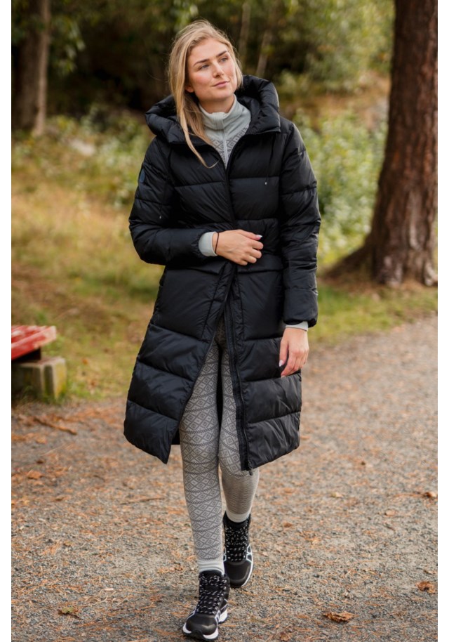 stormberg Frostlidalen vattert lang parkas dame