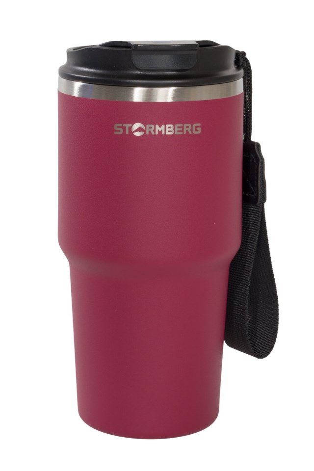 Stockholm termoskopp uten håndtak 560 ml Red Utstyr - 1