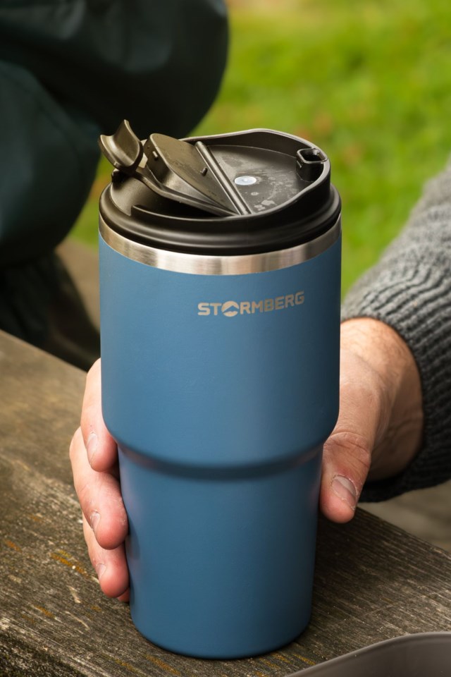 Stockholm termoskopp uten håndtak 560 ml Blue Utstyr - 1