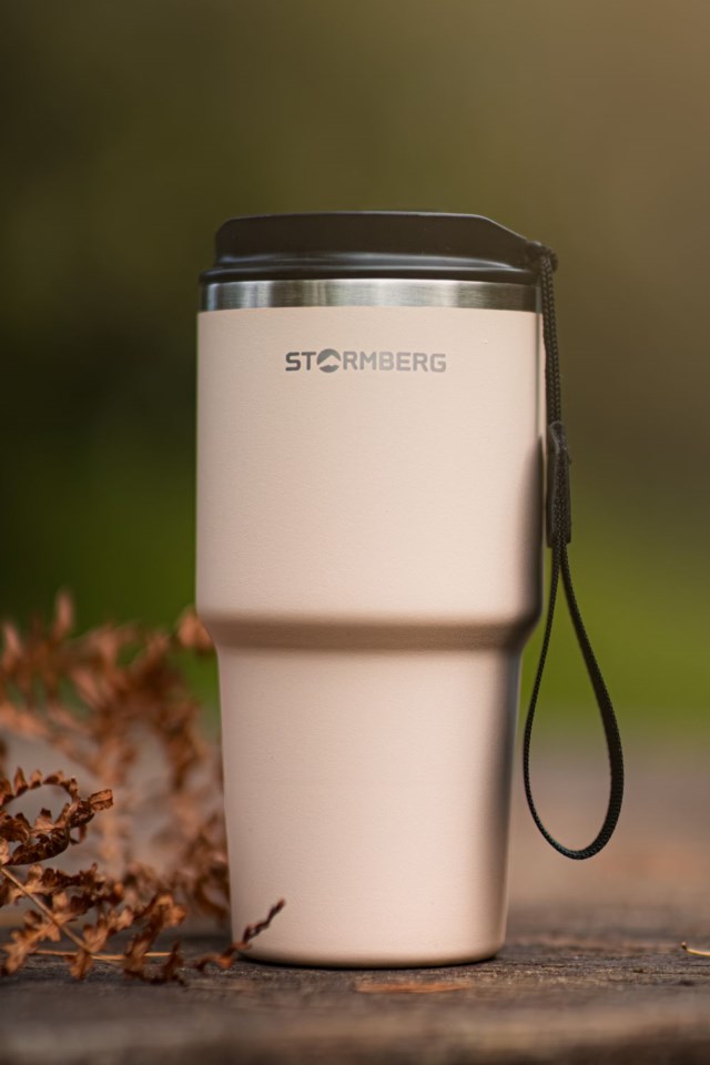 Stockholm termoskopp uten håndtak 560 ml Beige Utstyr - 1