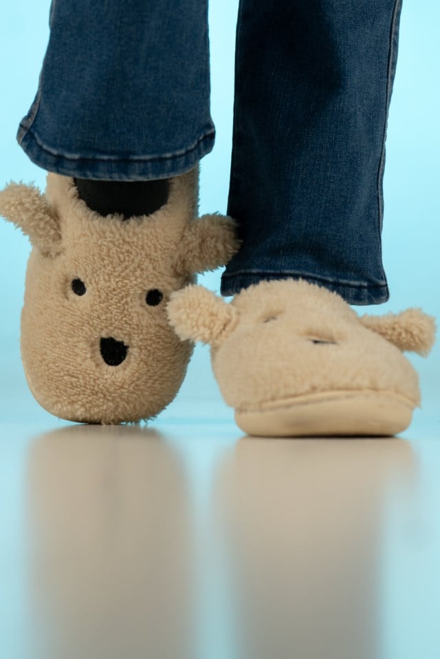 Mykstad tøffel barn Beige Barn - 1