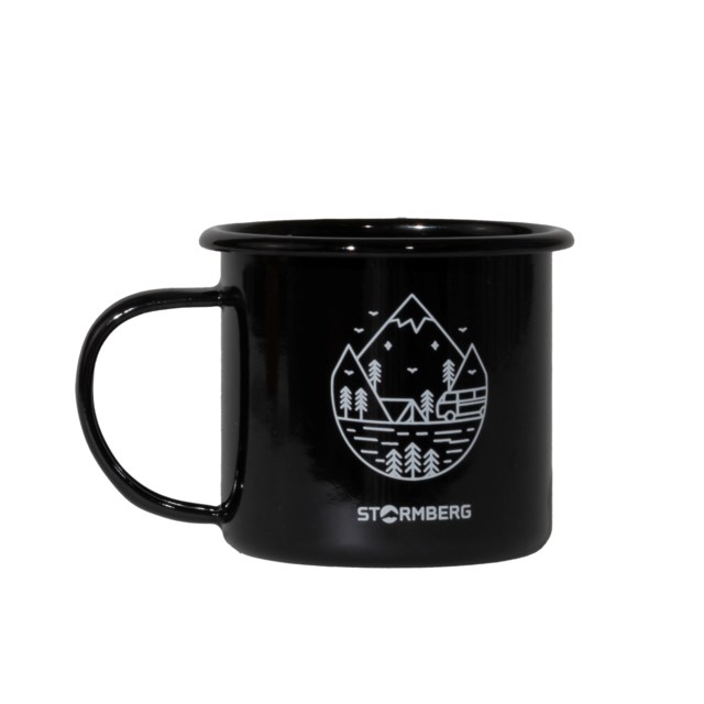 Stetind emaljert turkopp, 0,35 L Black Utstyr - 1