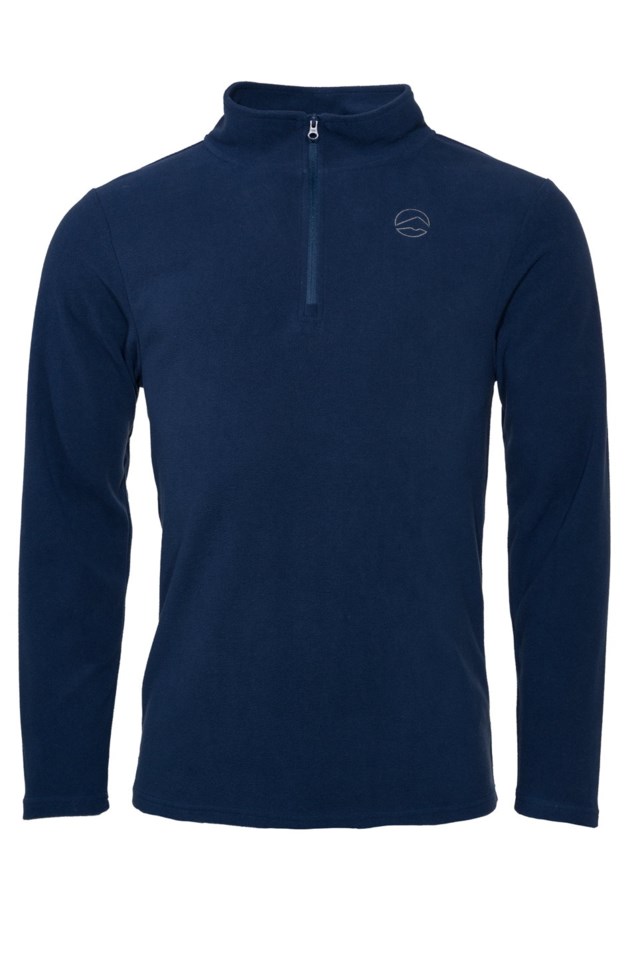 Bergen fleecegenser Dress Blues - 1