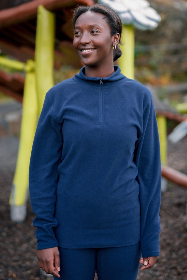 Bergen fleecegenser Blue Unisex - 1