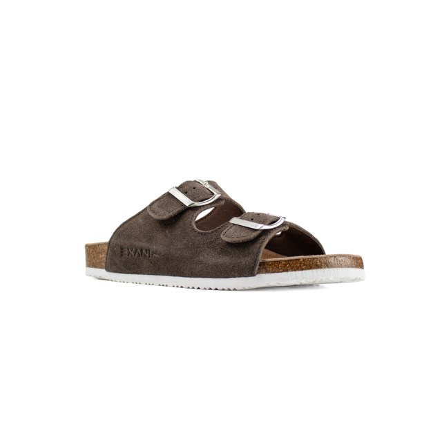 Sandnes lærsandal Brown - 1