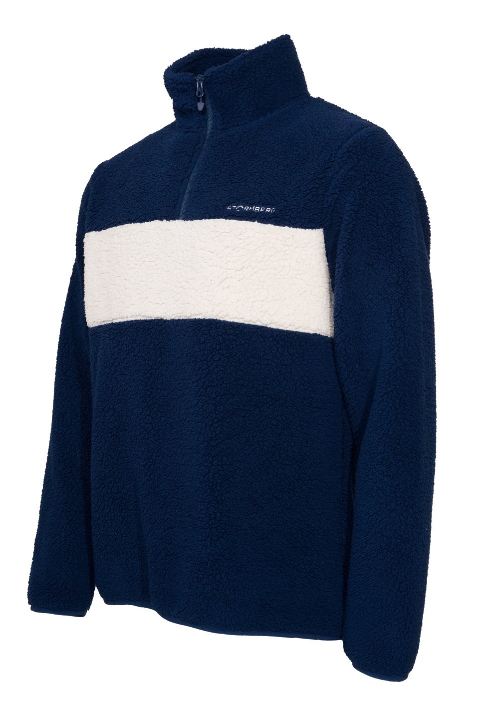 Juvnes sherpa Half Zip genser herre - blå | Stormberg