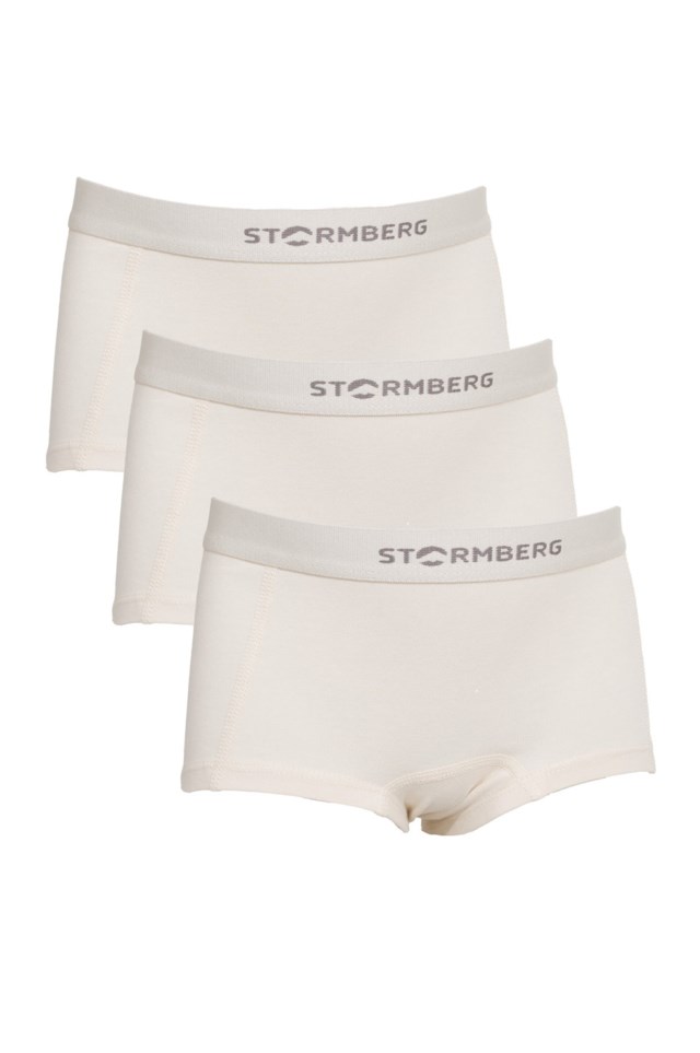Stien boxer 3-pack jente 1-7 White Barn - 1