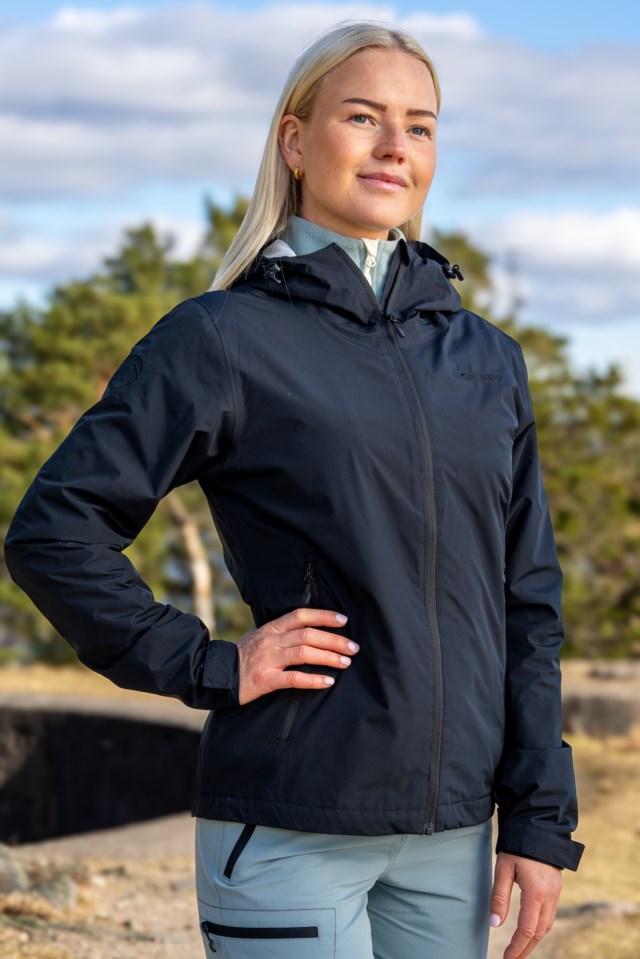 Sogndal skalljakke Jet Black - 1