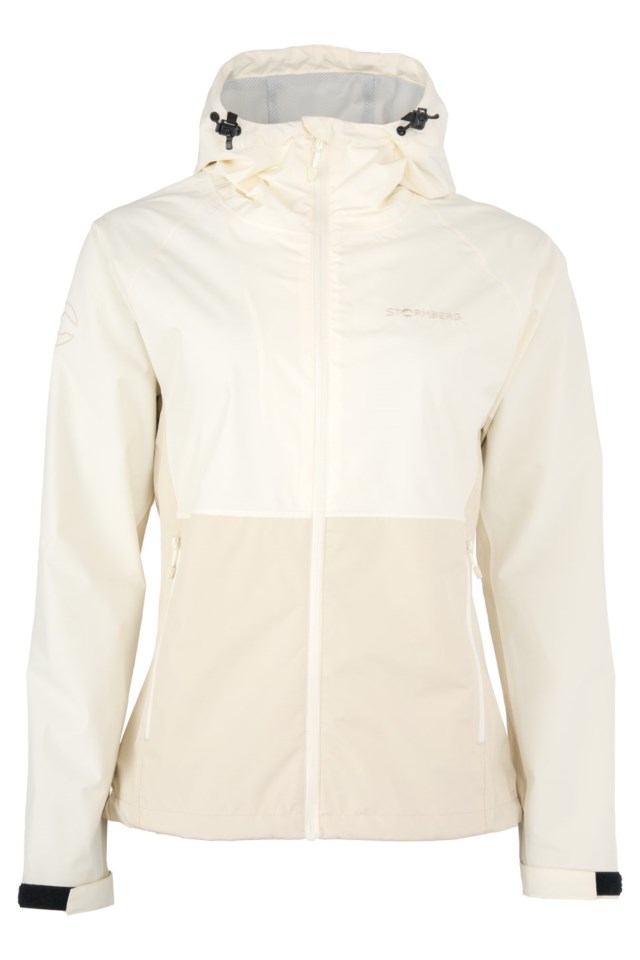 Stryn skalljakke White|Beige Dame - 1