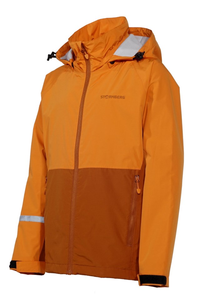 Stryn skalljakke barn 8-14 Orange Barn - 1