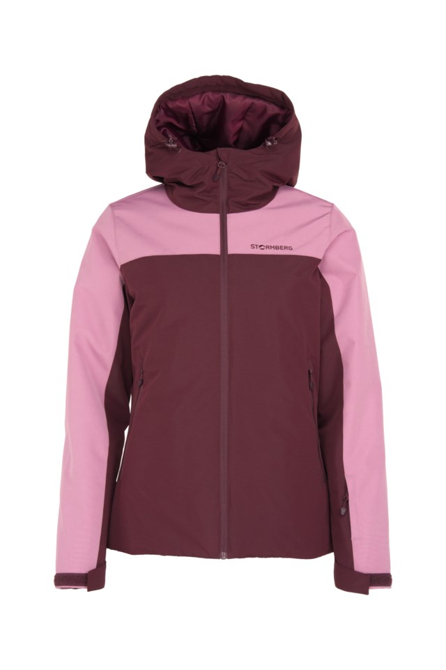 Kvitfjell vattert jakke Red|Pink Dame - 1