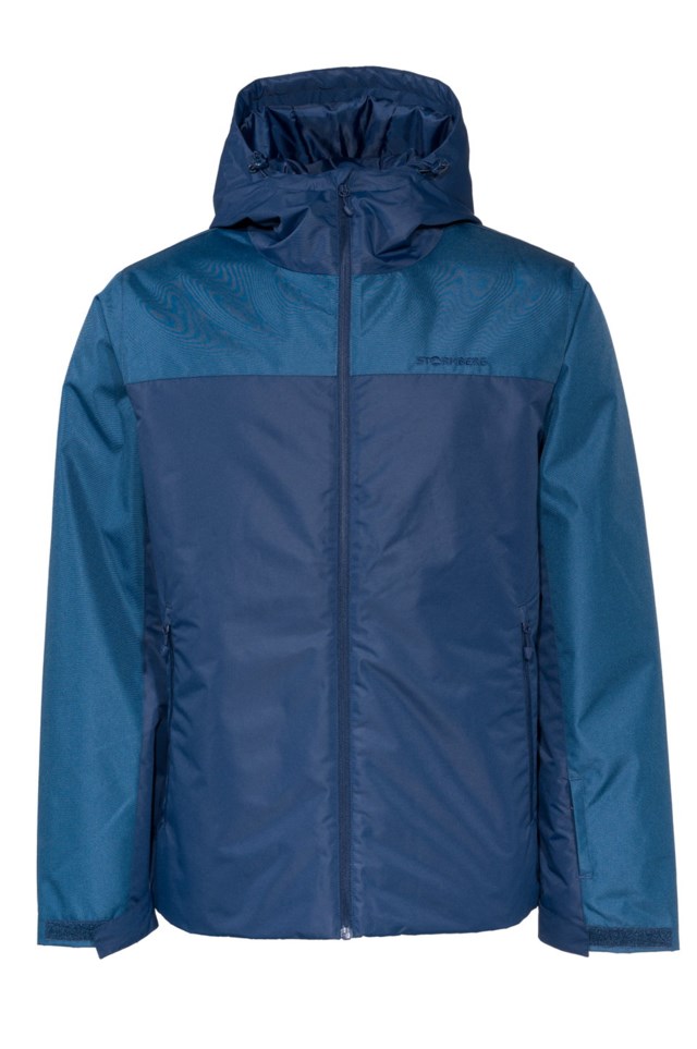 Kvitfjell vattert jakke Blue Herre - 1