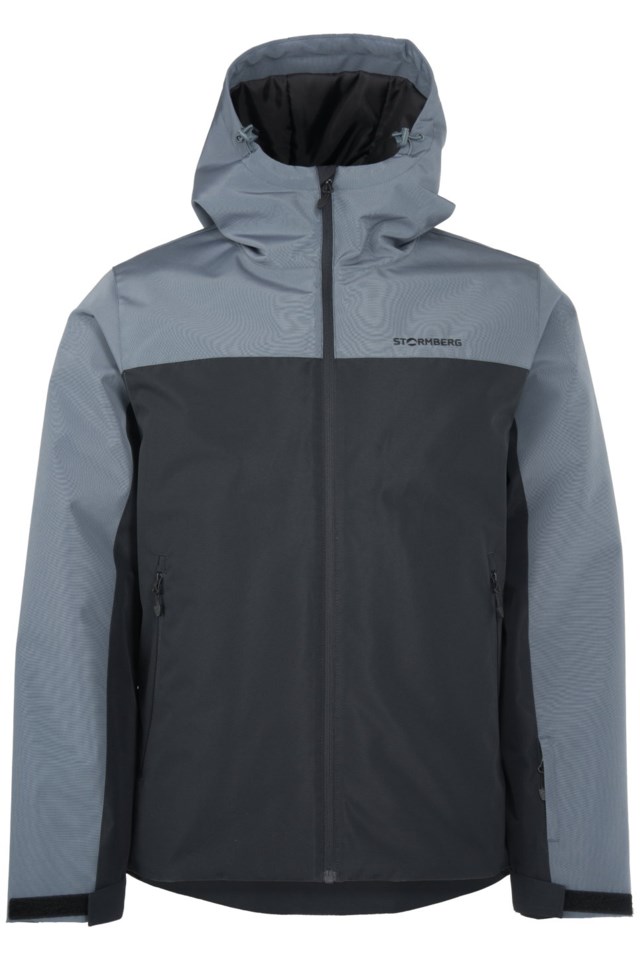 Kvitfjell vattert jakke Black|Grey Herre - 1