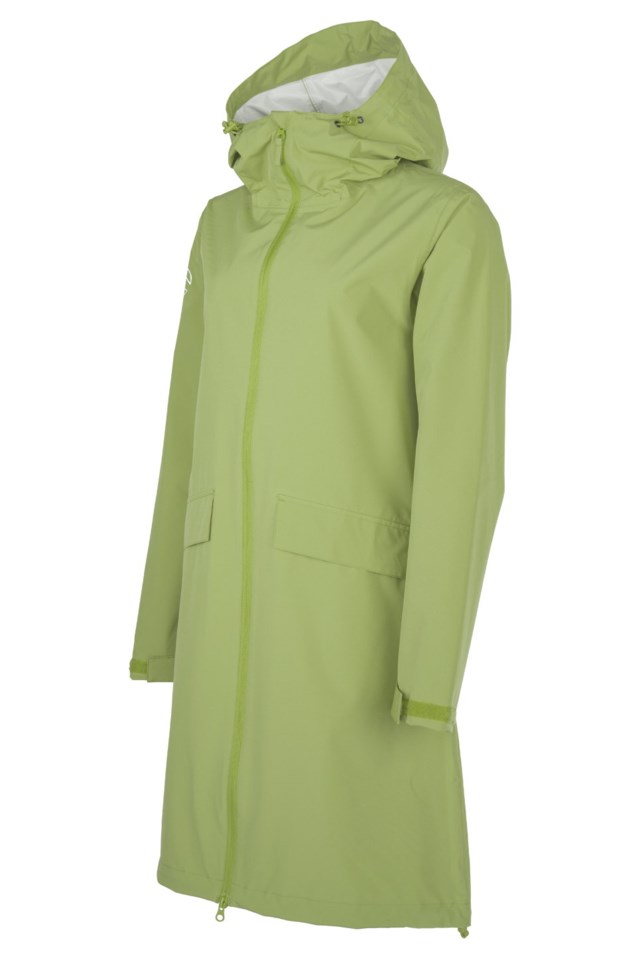 Fjørland lettvekts skallparkas Green Dame - 1