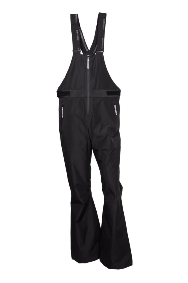 Romsdal 3-lags teknisk salopette skallselebukse Jet Black - 1