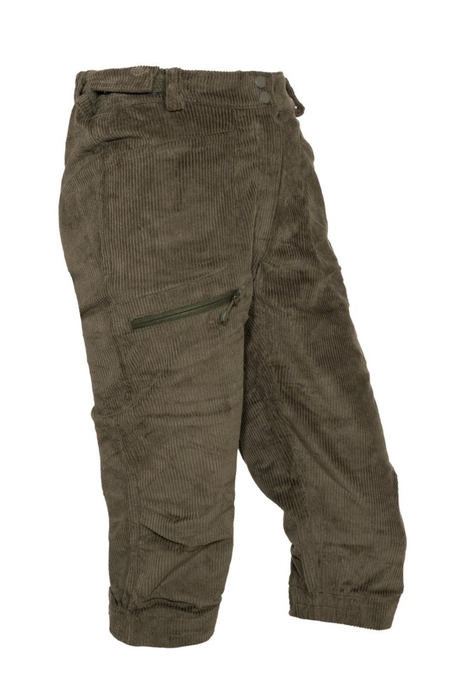 Slettefjell cord nikkers Green Dame - 1