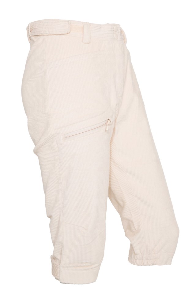 Slettefjell cord nikkers Sandshell - 1