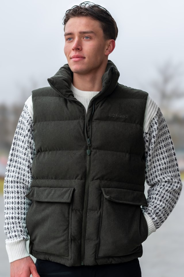 Løkka vattert cord turvest Green Herre - 1