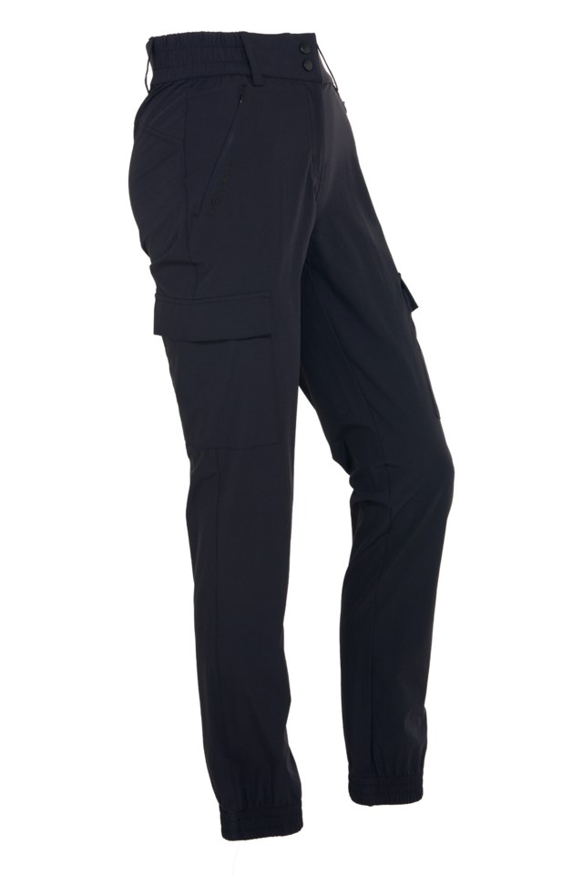 Tryvann cargo turbukse Jet Black - 1