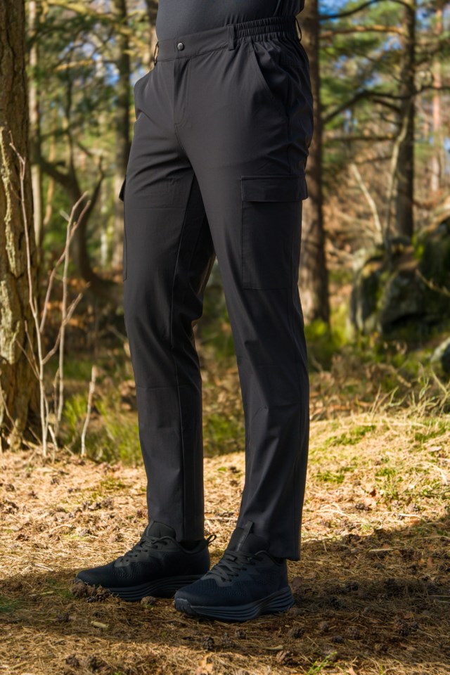 Tryvann cargo turbukse Jet Black - 1