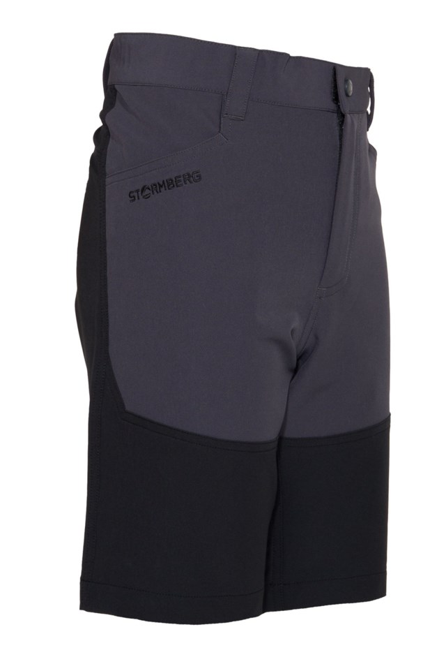 Fjellmarka turshorts barn 8-14 Jet Black / Ebony - 1