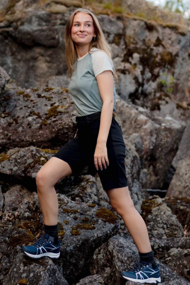 Vestheia turshorts Jet Black - 1
