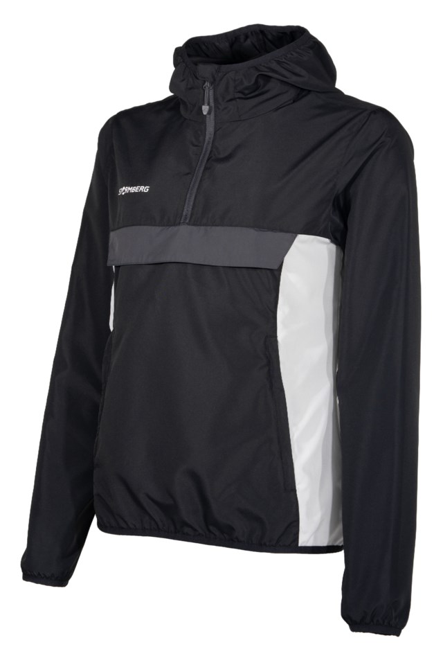 Vindestad packable anorakk Black Dame - 1