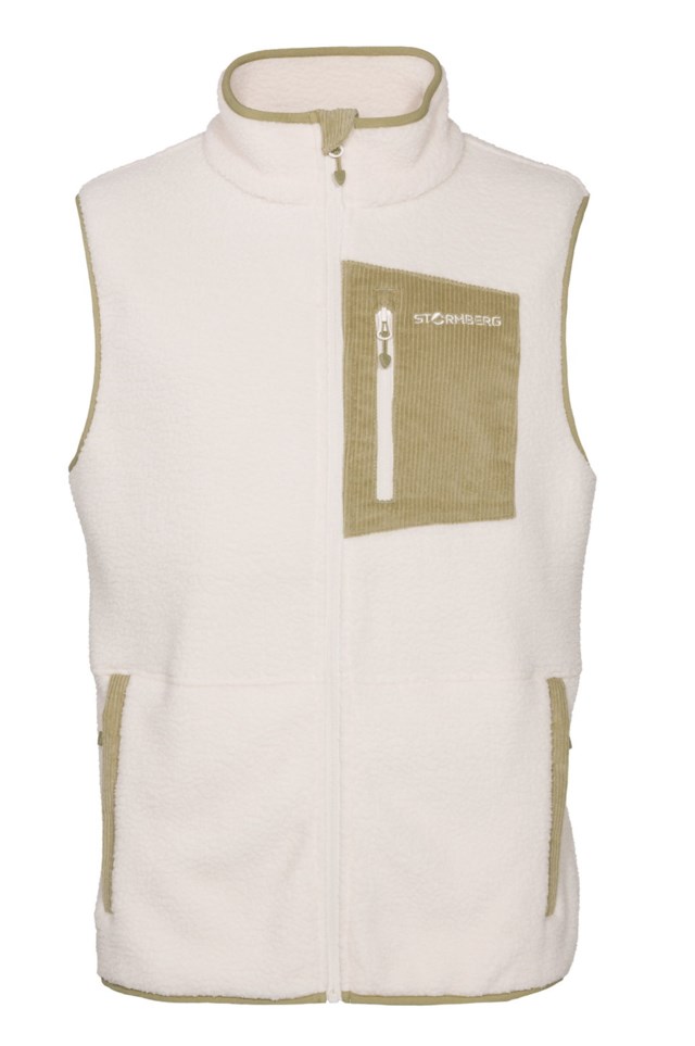Porsanger sherpavest Beige Herre - 1