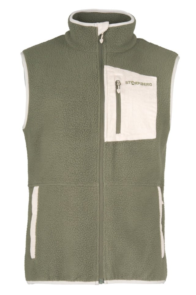 Porsanger sherpavest Green Herre - 1