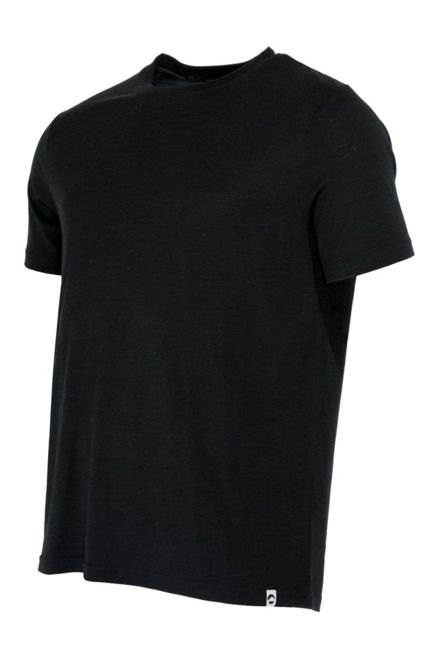 Ullerøy ull t-skjorte Black Herre - 1