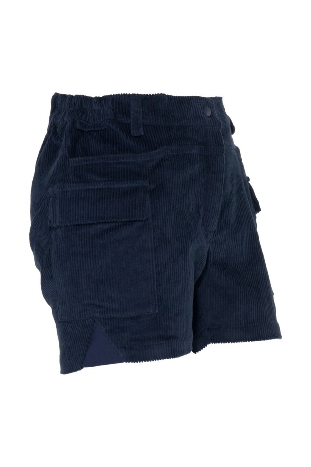 Notodden cord cargoshorts Dress Blues - 1