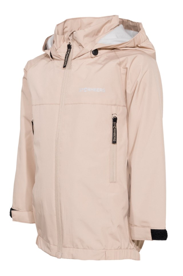 Lærdal fôret skalljakke barn 1-7 Oxford Tan - 1