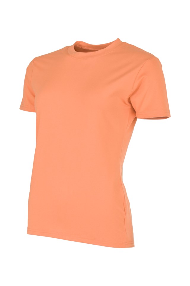 Bryne Quick Dry t-skjorte Brown|Orange Dame - 1