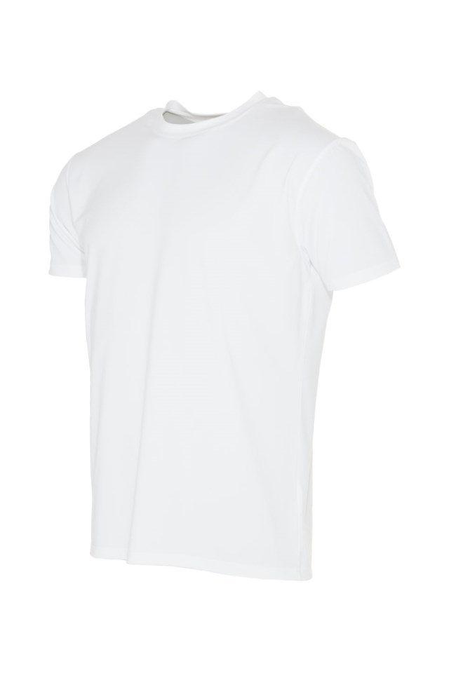 Bryne t-skjorte Bright White/Peach Nectar - 1