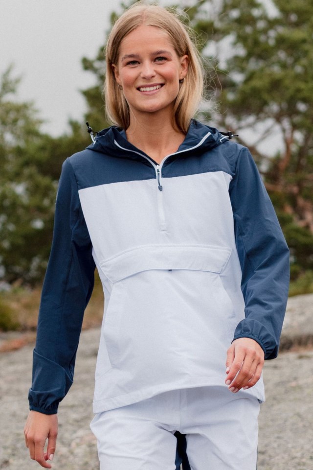 Solastranda anorakk White|Blue Dame - 1
