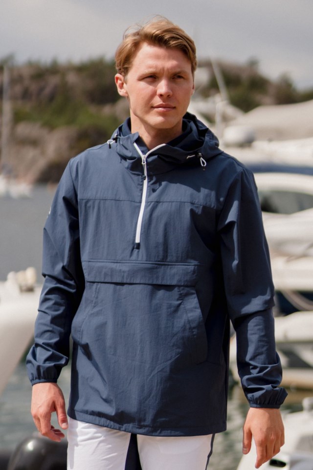 Solastranda anorakk Blue Herre - 1