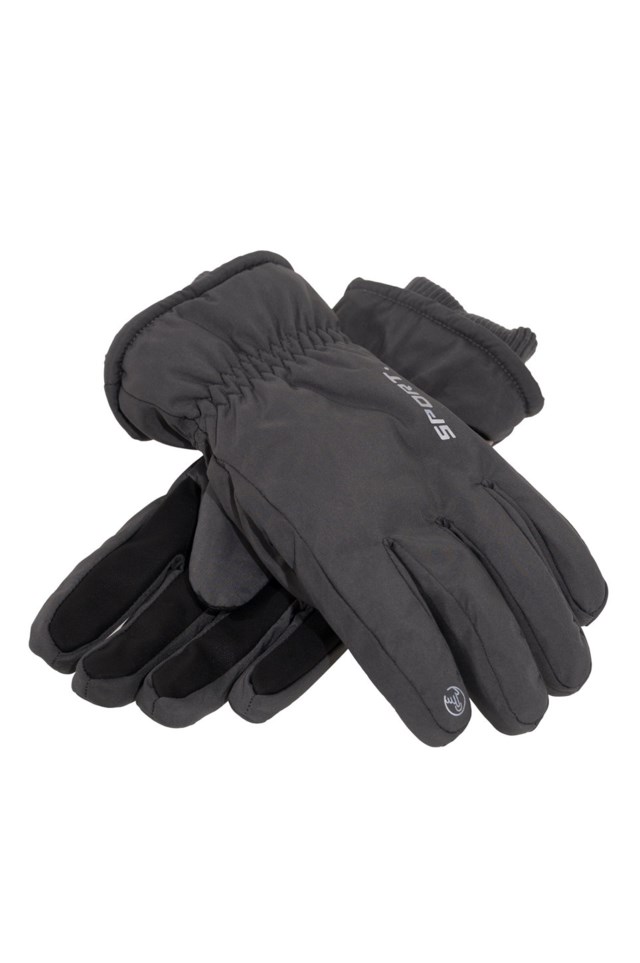 Oppdal vattert smarttouch hanske Grey Unisex - 1