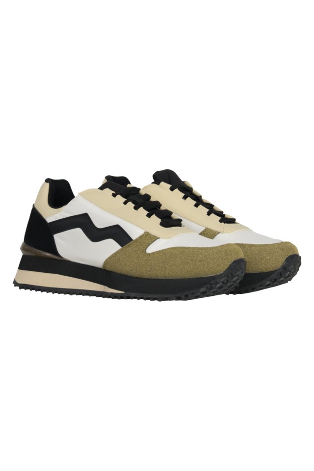 Moen sneaker White|Black|Green Herre - 1