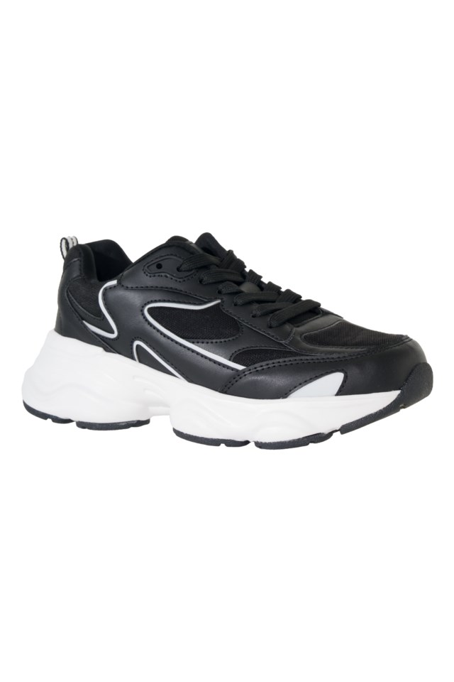 Framnes sneaker Black Dame - 1