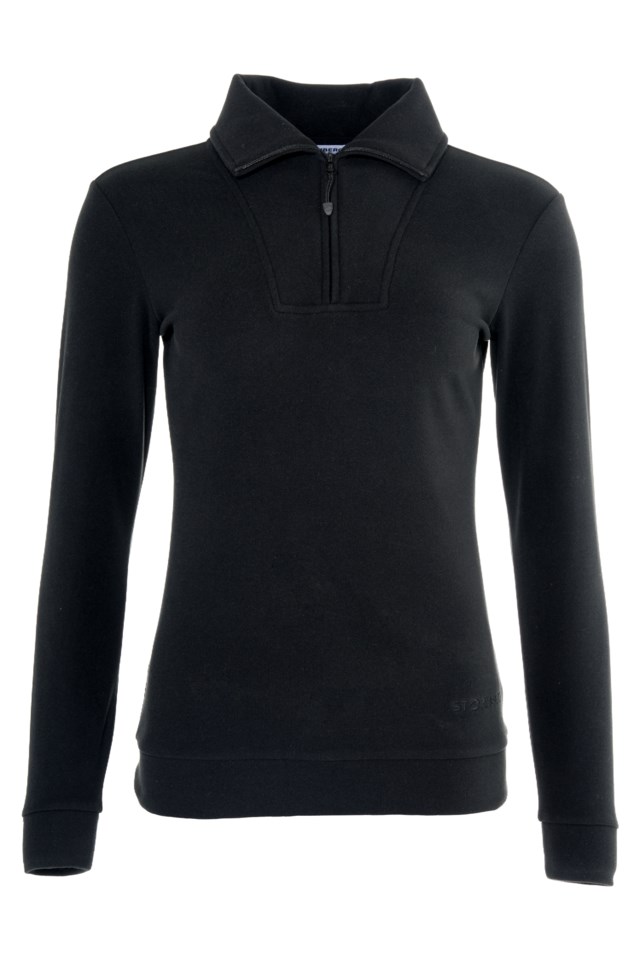 Listeid supersoft Half Zip genser Jet Black - 1
