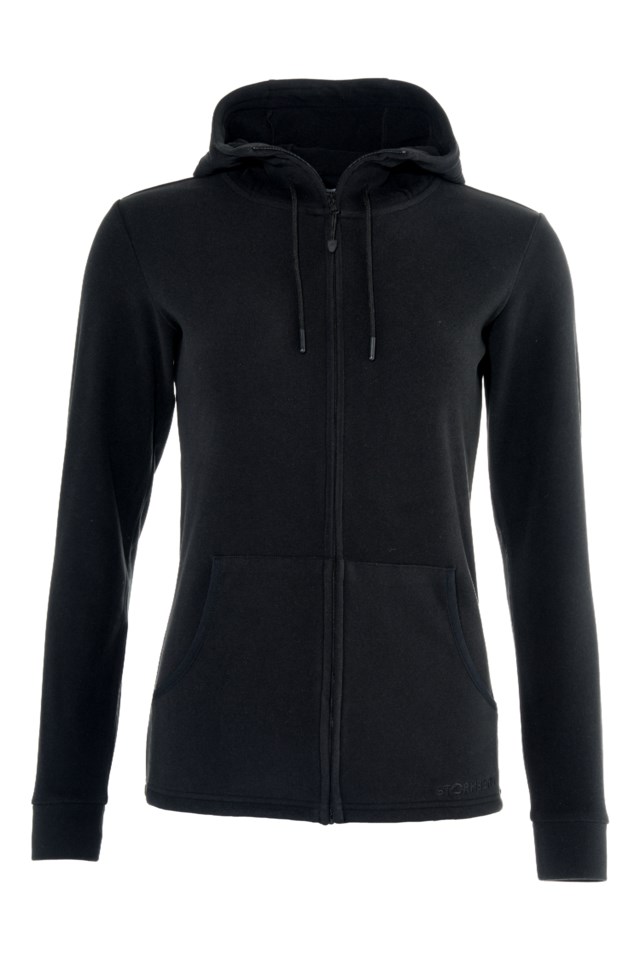 Listeid supersoft hettejakke Jet Black - 1