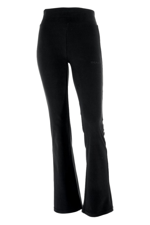 Listeid supersoft fleecebukse med sleng Jet Black - 1