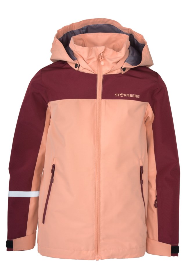 Kvitdalen fôret skalljakke barn 8-14 Red|Pink Barn - 1