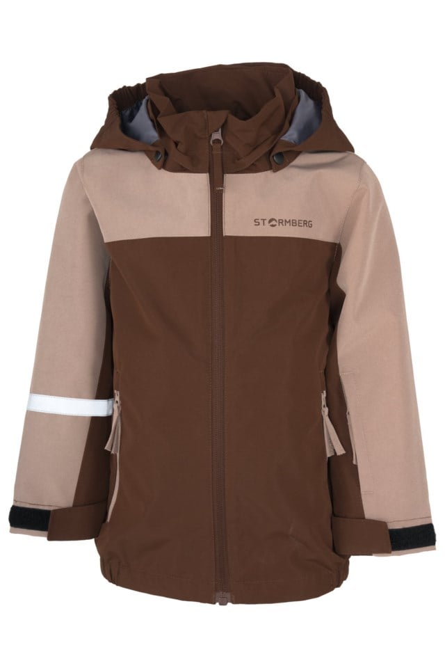 Kvitdalen fôret skalljakke barn 1-7 Brown|Beige Barn - 1