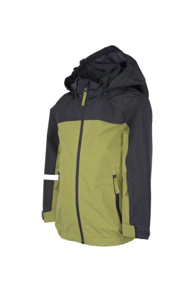 Kvitfjord skalljakke barn 1-7 Grey|Green Barn - 1