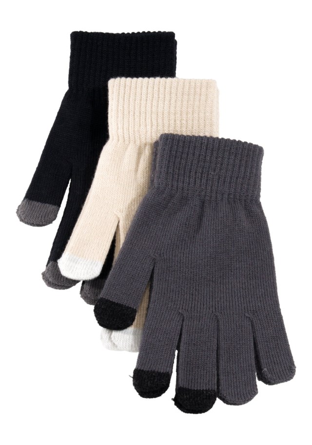 stormberg Klippfjell smarttouch ullvanter 3-pack dame