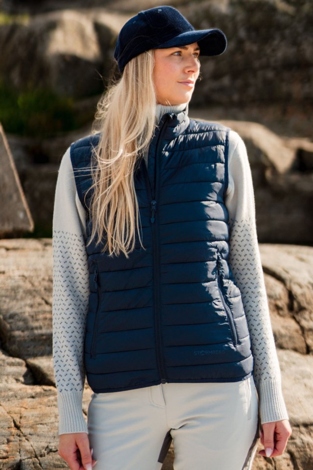 Folgelia vest Blue Dame - 1