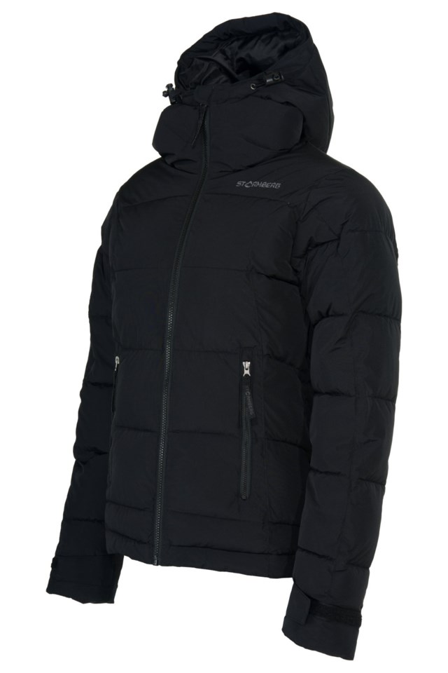 Vinterberg vattert jakke Jet Black - 1
