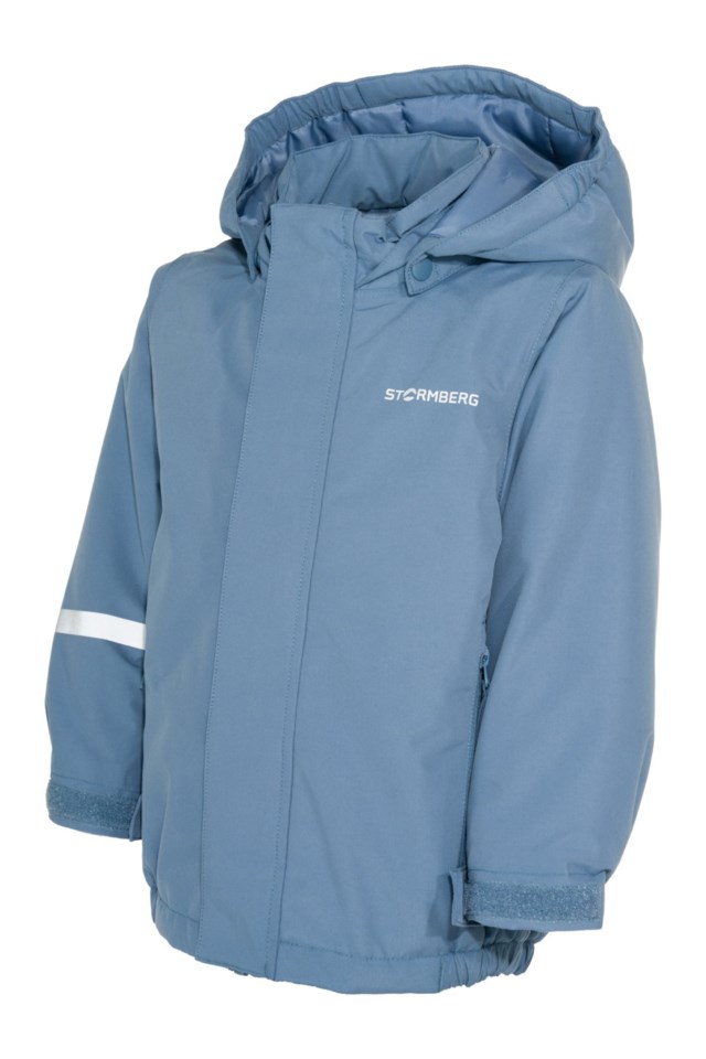 Blefjell vattert skalljakke barn 1-7 Middle Blue - 1